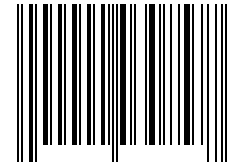 Number 30857 Barcode