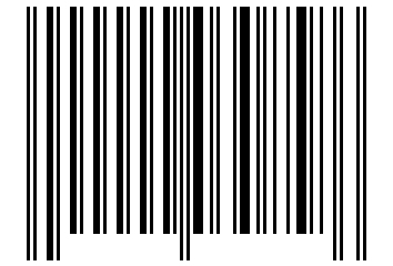 Number 30858 Barcode