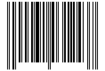 Number 31031243 Barcode