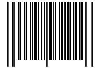 Number 31031244 Barcode