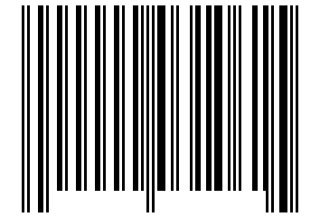 Number 31061 Barcode