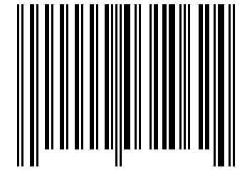 Number 31062 Barcode