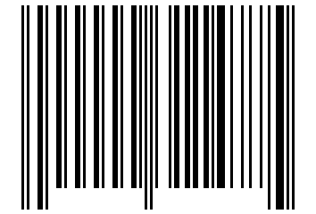 Number 311477 Barcode