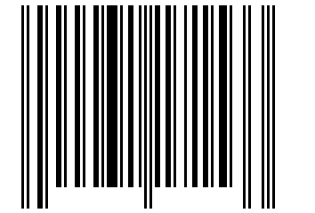 Number 31171533 Barcode