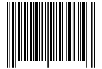 Number 31257074 Barcode