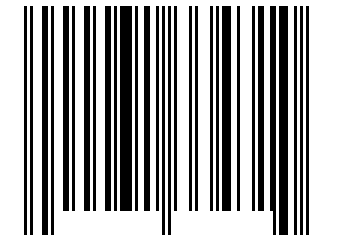 Number 31334310 Barcode