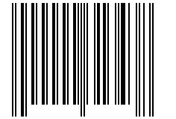 Number 313438 Barcode