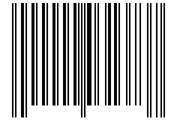 Number 31373 Barcode