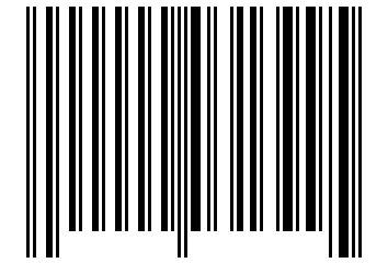 Number 31399 Barcode