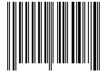 Number 316007 Barcode