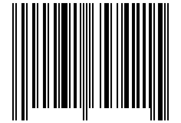 Number 31657421 Barcode