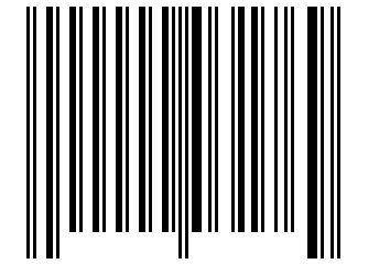 Number 31769 Barcode