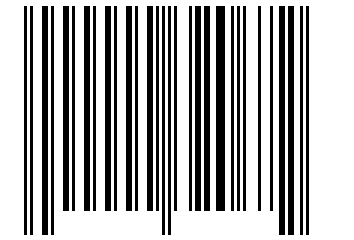 Number 320672 Barcode