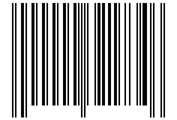 Number 321734 Barcode