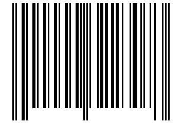 Number 322307 Barcode