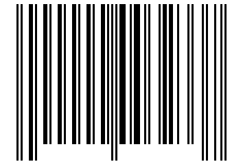 Number 3233 Barcode