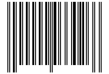 Number 33026 Barcode