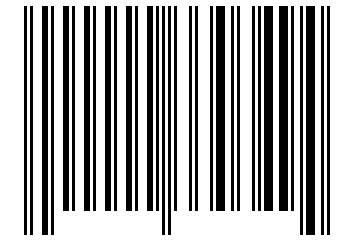 Number 330349 Barcode