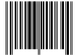 Number 33200644 Barcode
