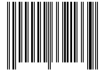Number 332133 Barcode