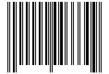 Number 3330 Barcode