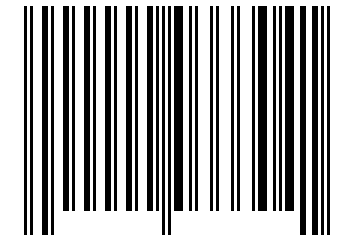 Number 33304 Barcode