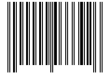 Number 33392 Barcode