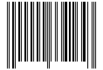 Number 334164 Barcode