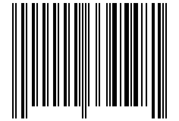 Number 334548 Barcode