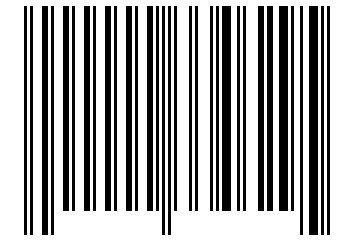 Number 334629 Barcode