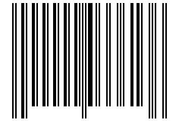 Number 33613 Barcode