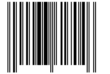 Number 33617046 Barcode