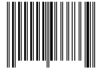 Number 33733 Barcode