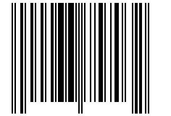 Number 33757032 Barcode