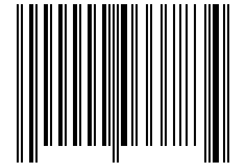 Number 33783 Barcode