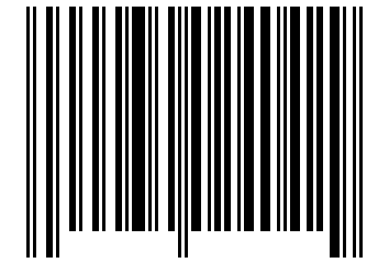 Number 34024042 Barcode