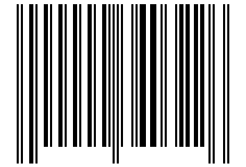 Number 340322 Barcode