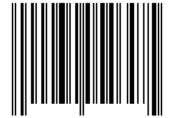 Number 34054647 Barcode