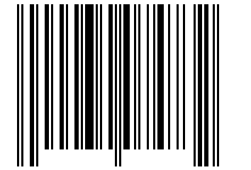 Number 34074732 Barcode