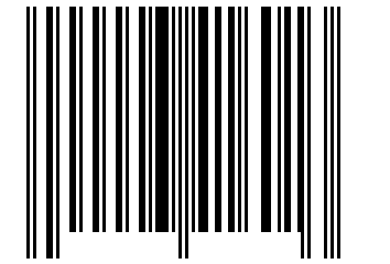 Number 3416013 Barcode