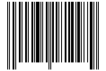 Number 34181097 Barcode