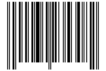 Number 34235308 Barcode