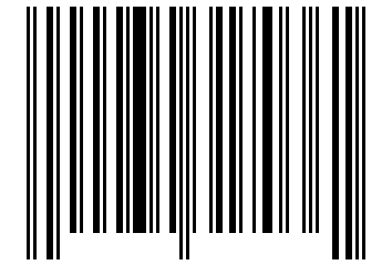 Number 34317036 Barcode