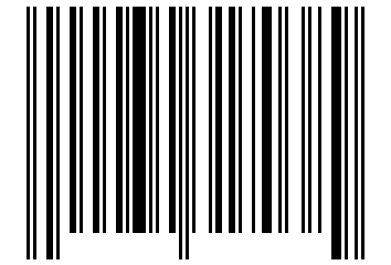Number 34317038 Barcode