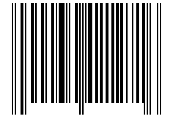 Number 34421271 Barcode