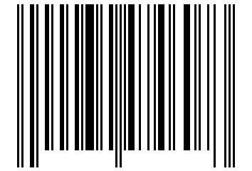 Number 34474607 Barcode