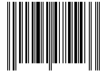 Number 34475543 Barcode