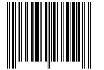 Number 34475546 Barcode