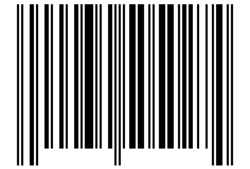 Number 34505027 Barcode