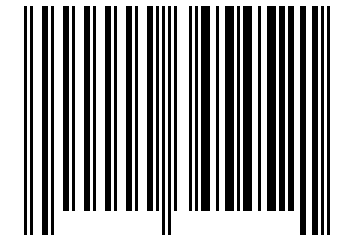 Number 345452 Barcode